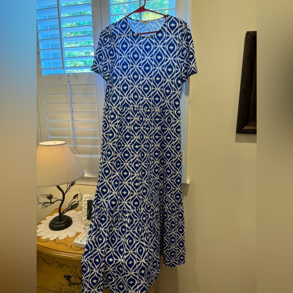 Boden cotton maxi dress